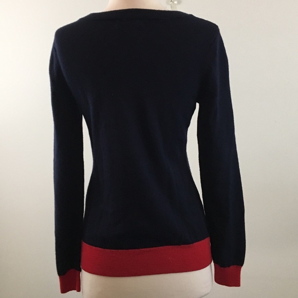Banana Republic Color Block Merino Wool Sweater - Picture 5 of 6